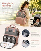 houscly Diaper Bag Backpack - Image 4