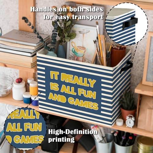 Funny Kids Nursery Playroom Storage Bins Box - Image 5
