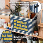 Funny Kids Nursery Playroom Storage Bins Box - Image 5