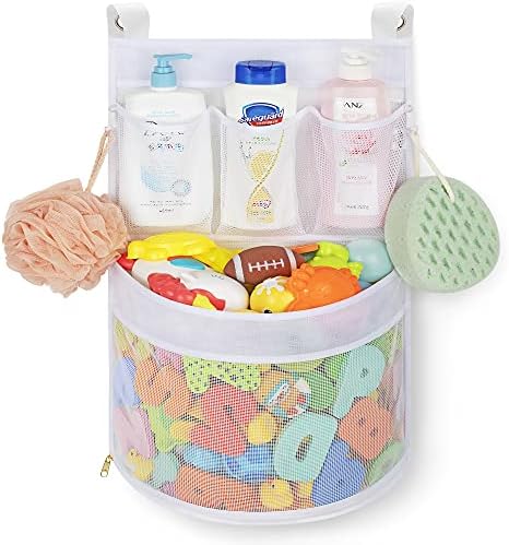 Ligereza Baby Bath Toy Organizer, quick drying， and mould proof, Large Capacity by Ligereza