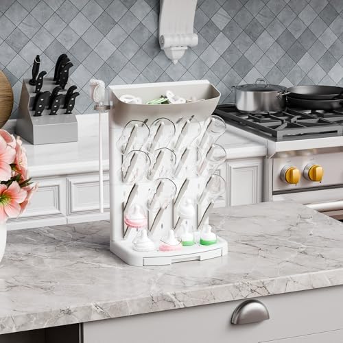 SuoXing Vertical Baby Bottle Drying Rack - Image 6