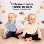 KeaBabies 8-Pack Organic Baby Bibs - Image 6