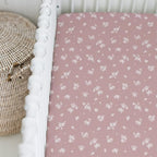 Sorrel + Fern Baby Crib Sheets Neutral, Fitted 2-Pack - Image 6