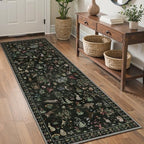 BESBLEE 2X6 Washable Kitchen Runner Rug, Animal Non Slip - Image 2