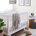 Butterblu Frankie Fitted Crib Sheet 100% Organic Cotton, Puppy Party - Image 5