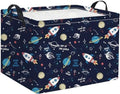 Rectangular Space Basket for Boys Baby Storage Basket Storage Bin Organizer Box by HIYAGON