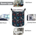 Large Laundry Basket Canvas Storage Bins Baby Nursery Hamper - Image 5