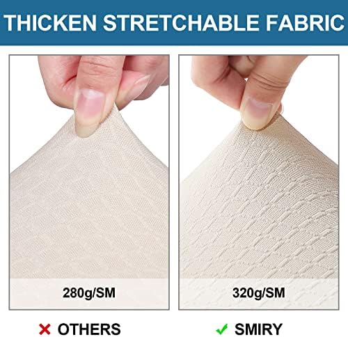 Smiry Waterproof Seat Covers for Dining Room Chairs - Image 4