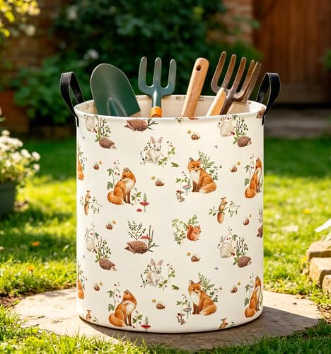 CLOCOR Large Laundry Basket, Waterproof Fabric Storage Container, Room - Image 4