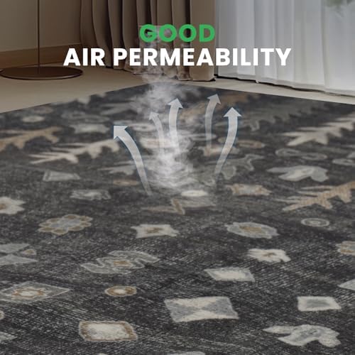8x10 Washable Area Rug, Soft Area Rugs - Image 4