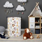 Animal Baby Laundry Basket Kids Hamper Animal Toy Storage Bin - Image 3