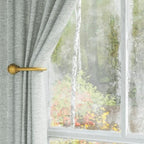 Hion Curtain Holdbacks Gold 6pcs, Curtain Tiebacks Wall Mounted Hooks - Image 6