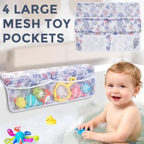 Bath Kneeler and Elbow Rest Pad Set, 1.5” Thick Bathtub Kneeling Mat - Image 5