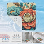Square Shower Mat Non Slip 21x21 Inch - Image 5