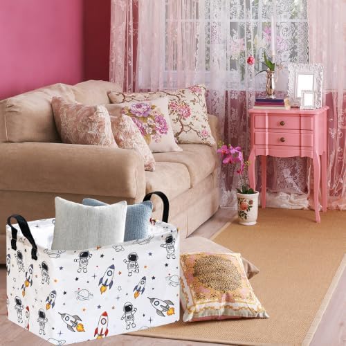 Kid Storage Basket Gift Shelf Basket Toy Storage Bin, Nursery Basket Organizer - Image 5