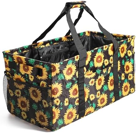 Joyfol Day Extra Large Utility Tote Bag, Reusable Grocery Bags Foldable by JoyfolDay
