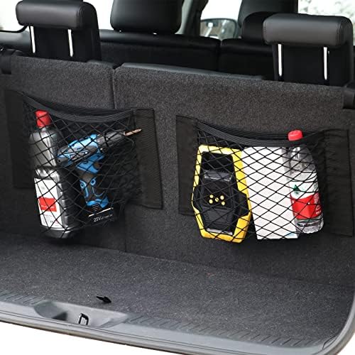 Universal Mesh Cargo Net for Car Trunk Storage, Elastic Small Automotive Cargo - Image 6