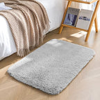 Amazon Basics Fluffy Washable Area Rug, Bedside Shaggy Carpet by AmazonBasics