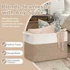 Goodpick 105L Extra Large Woven Rope Blanket Basket - Image 5