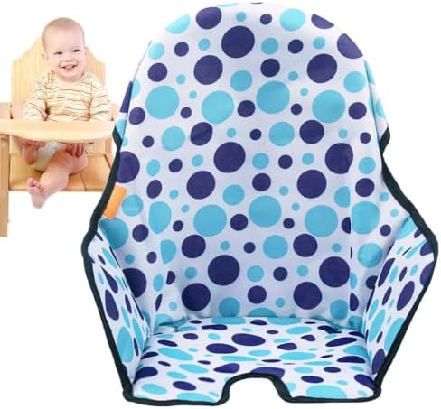 Cushion Cover - Wooden High Chair Pads, Washable Throw Cushion Covers, - Image 7