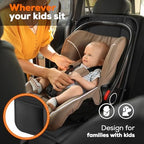 VLM Car Seat Protector for Child Car Seat, 600D Waterproof Padded Cover - Image 6
