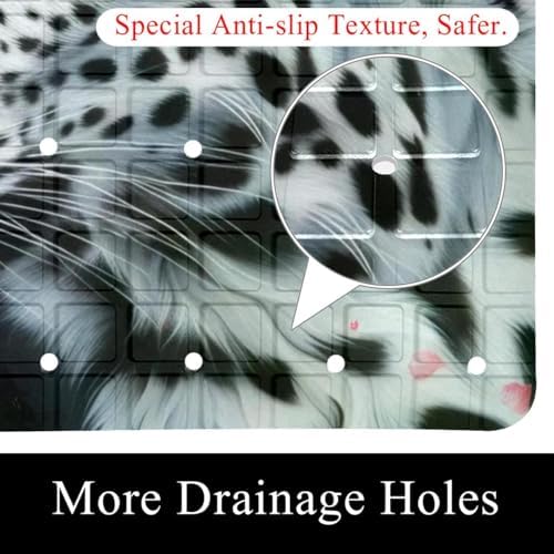 Bathtub Mat Non Slip 26.8x15.1 Inch, Machine Washable Shower Mats - Image 2