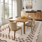 GarveeHome 4x6 Area Rug Small Washable Living Room Carpet Scalloped Rug - Image 2
