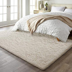 Ophanie 5x7 Area Rugs for Living Room Ivory, Fluffy Shag Large Fuzzy Plush Soft - Image 6