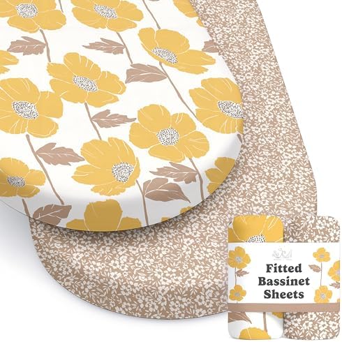 Sorrel + Fern Baby Bassinet Sheets 2-Pack by SorrelFern