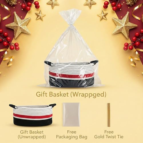 Yimi's Dream Cotton Rope Gift Basket - Image 3