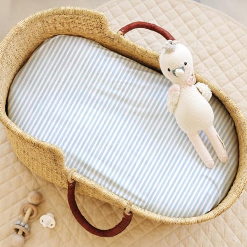 Sorrel + Fern Baby Bassinet Sheets 2-Pack - Image 3