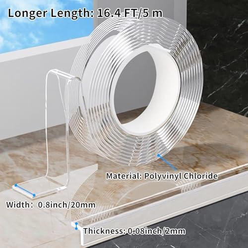 0.8 in x 16.4 FT, Edge Corner Protector Baby Proofing - Image 2