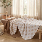 Muslin Swaddle Blankets for Newborn, 3 Pack Breathable Soft Receiving Blanket - Image 5