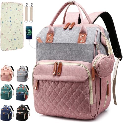 SHITIESHOU Diaper Bag Backpack Baby Bag, Baby Girl Boy Diaper Bag by SHITIESHOU