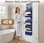 1Pack Over The Door Organizer Large Capacity Hanging Storage Room Organizer - Image 5