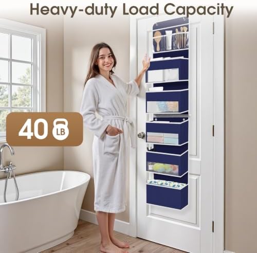1Pack Over The Door Organizer Large Capacity Hanging Storage Room Organizer - Image 5