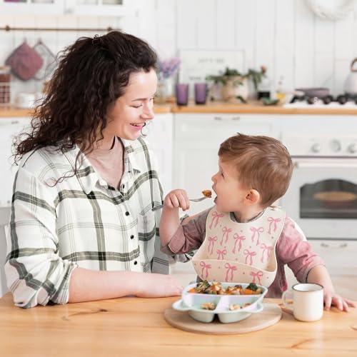 Remerry Silicone Baby Bib with Food Catcher - Image 6