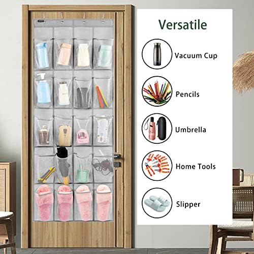 Over Door Hanging Water Bottle Holder Cup Organizer - Image 2