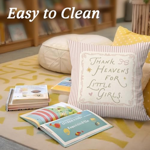 Girl Nursery Decor Thank Heaven - Image 4
