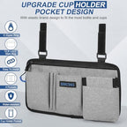 Wheelchair Side Bag, Wheel Chair Armrest Pouch Accessories - Image 4