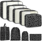 9 Set Packing Cubes for Travel Essentials by Unknown