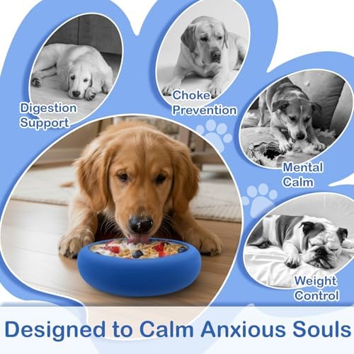Dog Lick Bowl, BPA Free Silicone Slow Feeder Licking Mat - Image 6