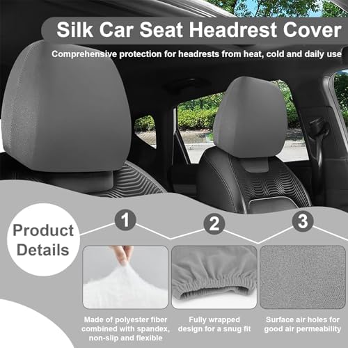 BFXM 2Pcs Car Seat Headrest Cover - Image 3