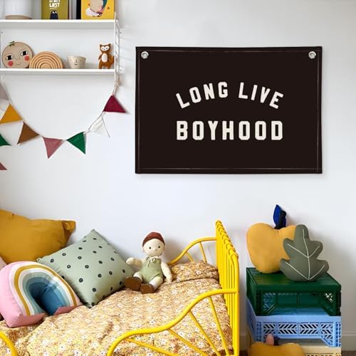 "Long Live Boyhood" Wall Banner 20x30 Inch - Image 5