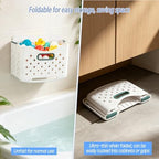2 Pcs Bath Toy Storage Organizer, Foldable Large Capacity Bath Plaything - Image 7