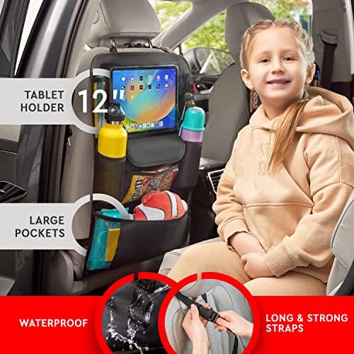 Helteko Car Seat Organizer, Ultra Version Kids Backseat Car Organizers and - Image 4