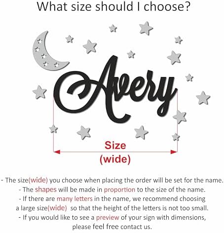 Custom Name Sign with Thematic Decorative Wall Shapes Nursery Name Sign - Image 5