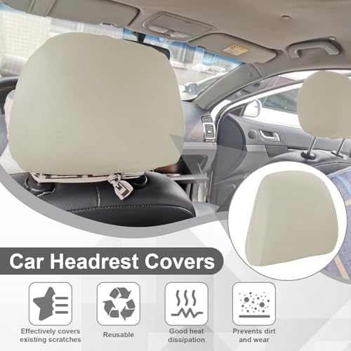 BFXM 2Pcs Car Seat Headrest Cover - Image 4