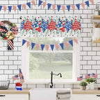 4th of July Kitchen Curtains Valances - Image 2