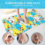 Bath Mat for Tub Non Slip Kids Bathtub Mat 40x16 Baby Bath Mat, 3Color Ducks - Image 7